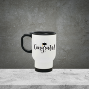 Graduation travel mug