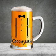 Groomsman Beer Stein