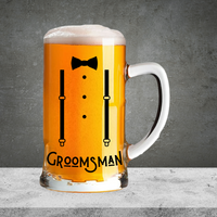 Groomsman Beer Stein