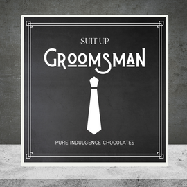 Groomsman Chocolatier Chocolate Box 40g