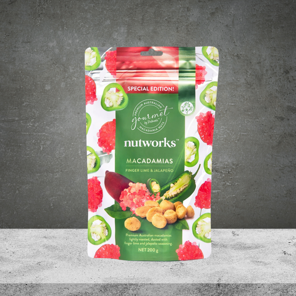 Nutworks Finger Lime Jalapeno Macadamia 200G