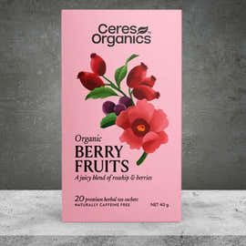 Ceres Organic Berry Fruits Herbal Tea 20pk