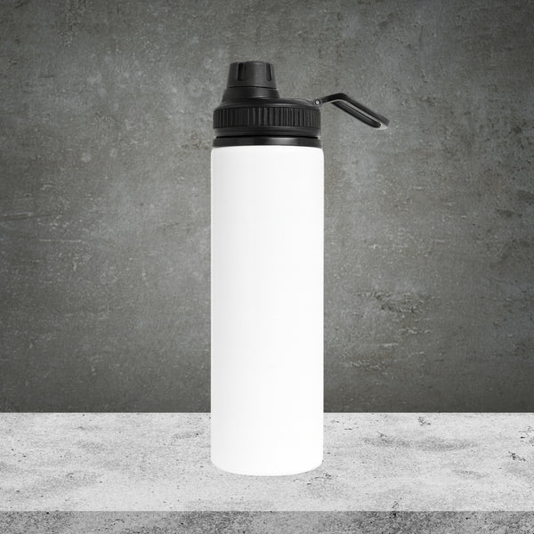White Insulated Travel Water Bottle 750ml