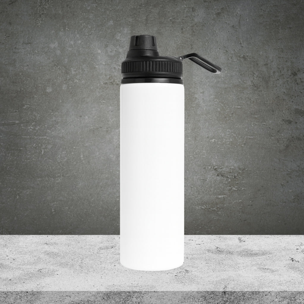 White Insulated Travel Water Bottle 750ml