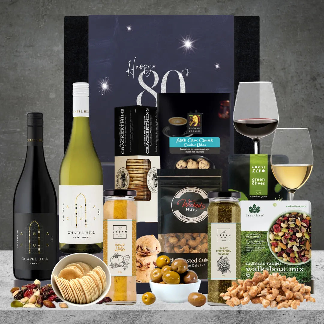 Happy 80th Birthday Best Wine Hamper