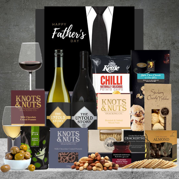 Father's Day Red & White Wine Hamper