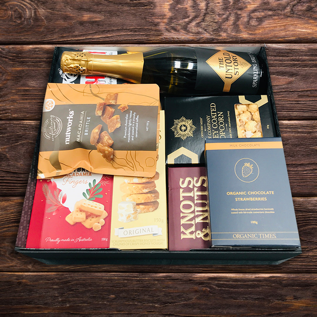 Sparkling Brut Wine Christmas Hamper