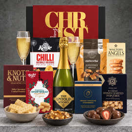 Sparkling Brut Wine Christmas Hamper