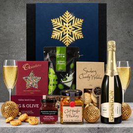 Sparkling Wine Gourmet Christmas Hamper