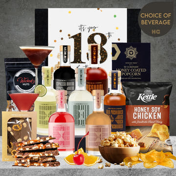 Happy 18th Cocktail Choice Hamper