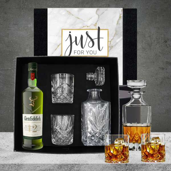 Glenfiddich Whiskey Decanter Gift Hamper