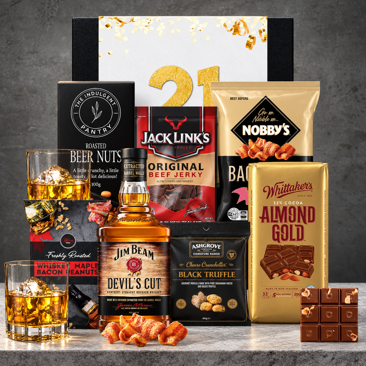 Happy 21st Birthday American Whisky Hamper