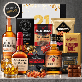 Happy 21st Birthday American Whisky Hamper
