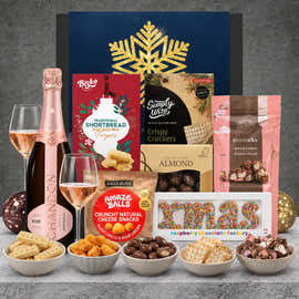 Christmas Hamper With Chandon Rose