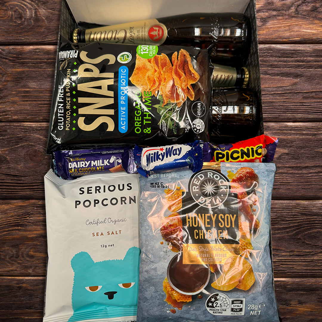 Crown Beer & Bites Gift Hamper