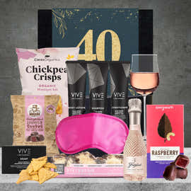 Happy 40th Relaxing Treat Gift