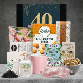 Happy 40th Relax with Tea Birthday Gift