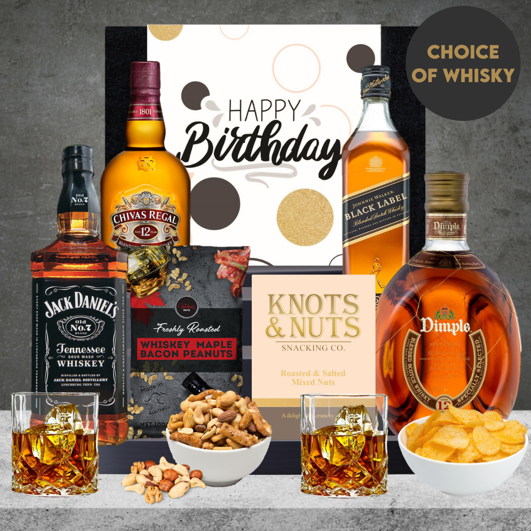 Whisky & Snack Birthday Hamper