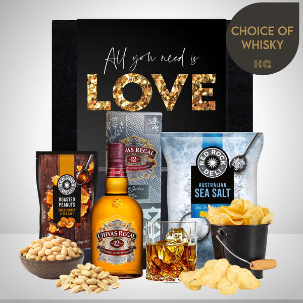 Valentine's Whisky Choice Hamper