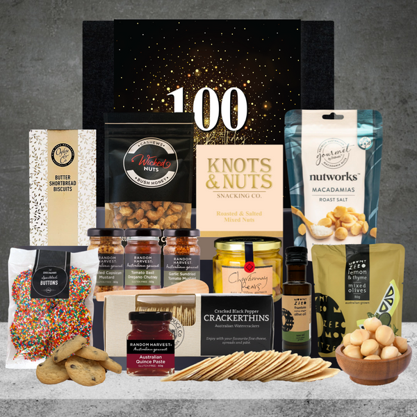 Happy 100th Birthday Luxury Snack Hamper