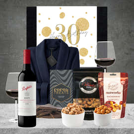 Happy 30th Birthday Wine & Pamper Hamper