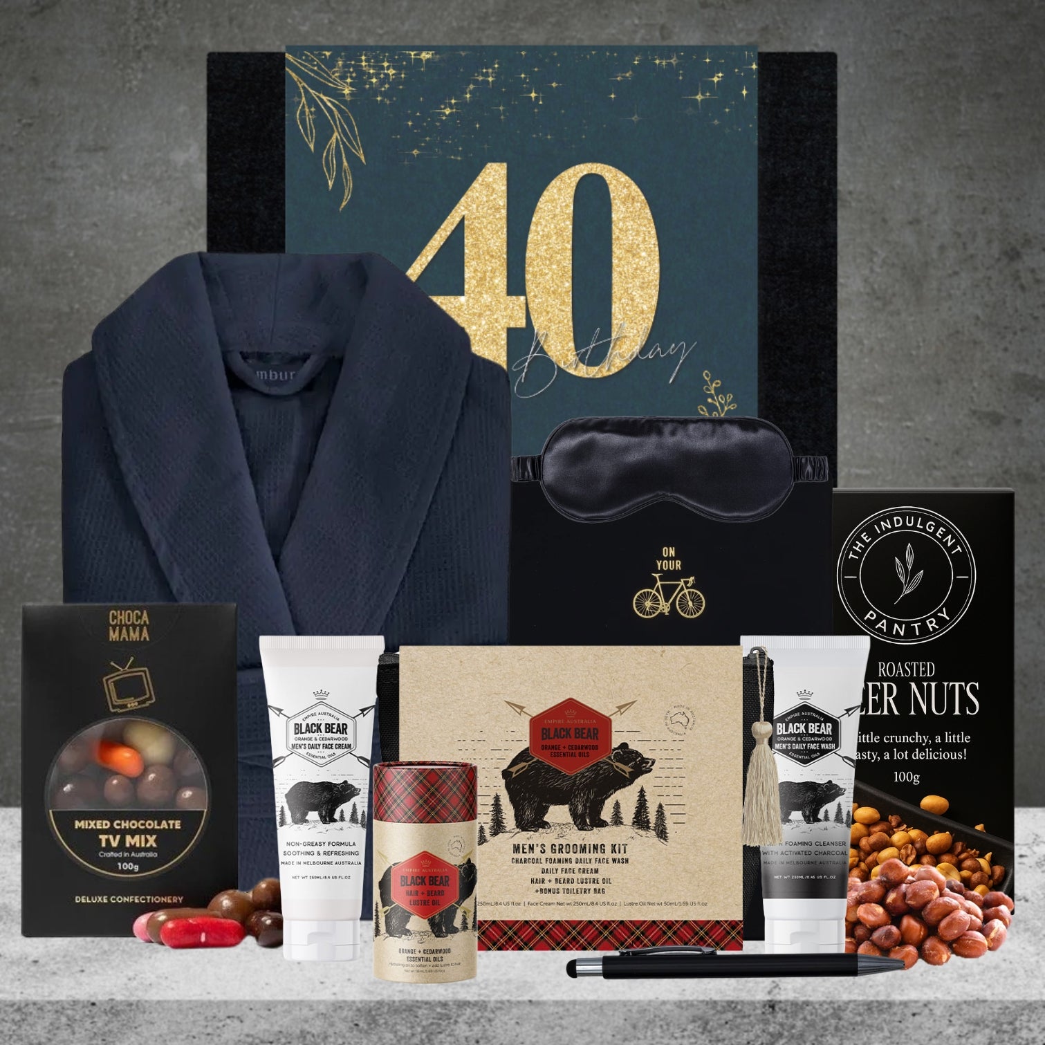 40th Birthday Pamper Hamper For Him