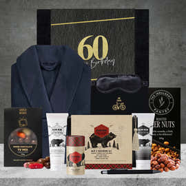 Happy 60th Birthday Pamper Hamper For Him