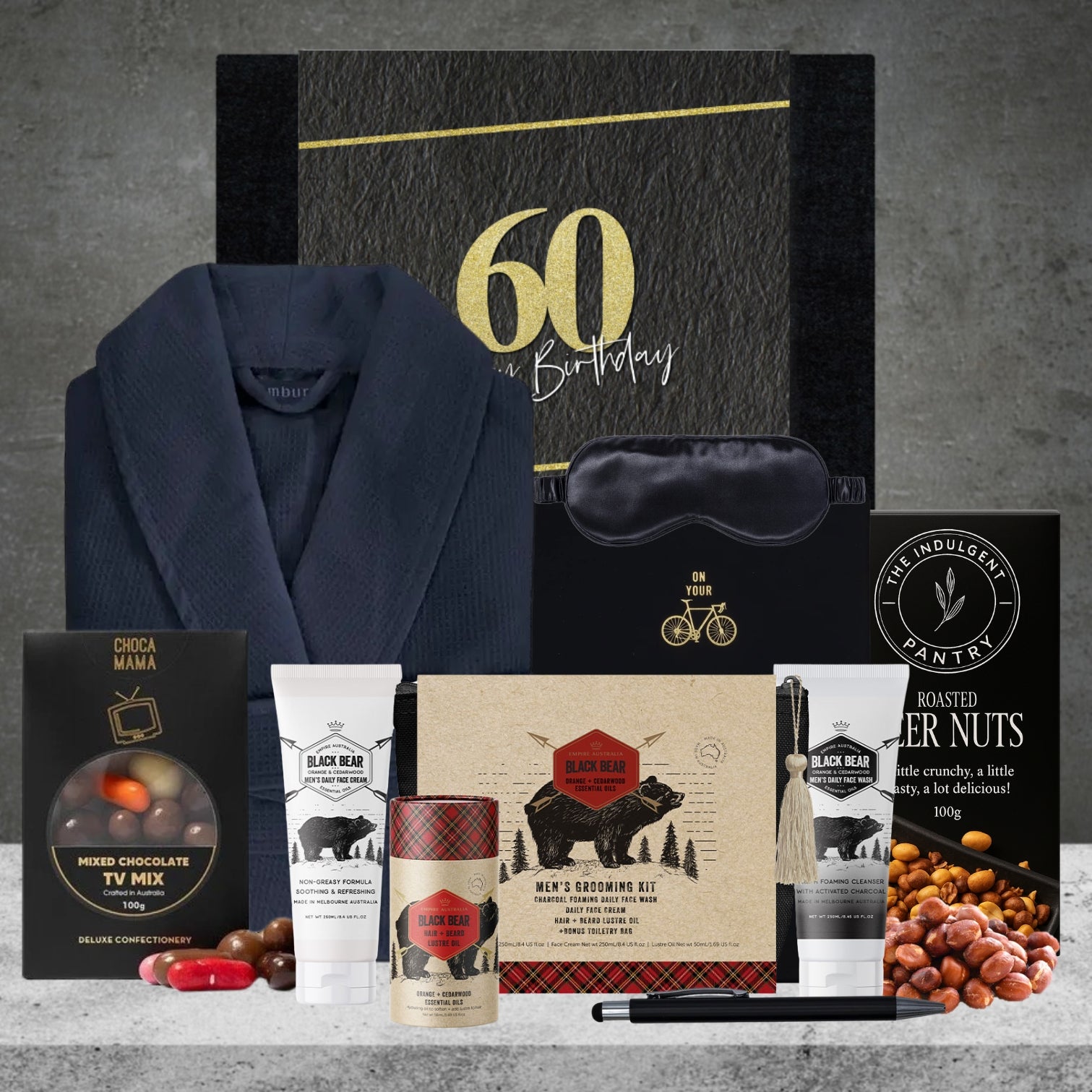 Happy 60th Birthday Pamper Hamper For Him