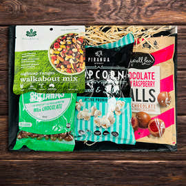 Snacking on the Green Goodie Box