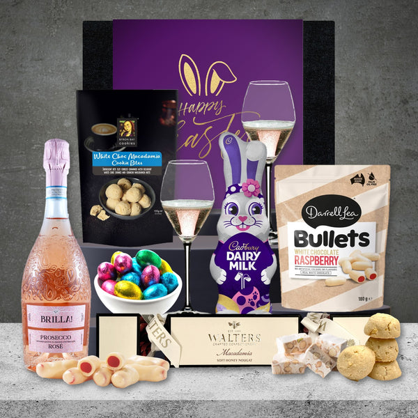 White Choc Berry & Prosecco Easter Hamper