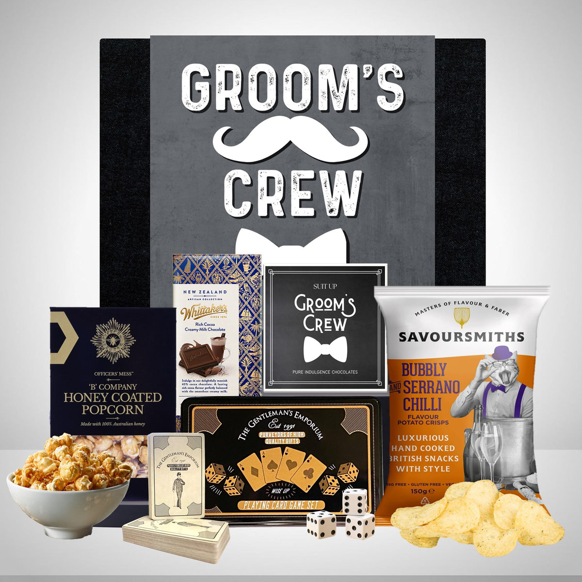 The Groom's Crew Games Hamper Hampers Galore