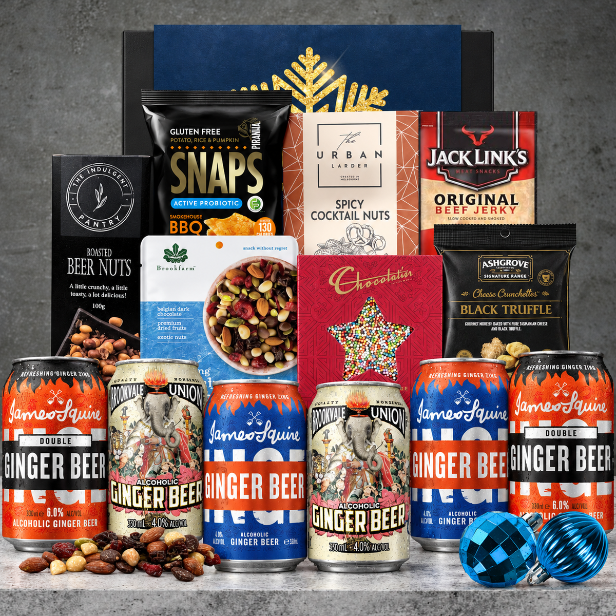 Christmas Ginger Beer Variety Hamper