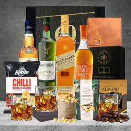 Happy 60th Birthday Luxury Whiskey Hamper For Him