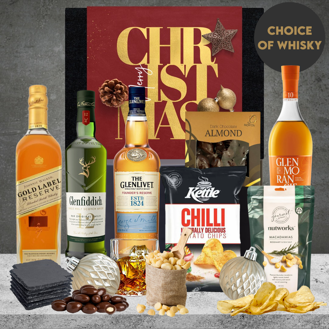 Premium Whiskey Christmas Hamper