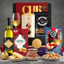 Pinot Grigio Christmas Hamper For Her