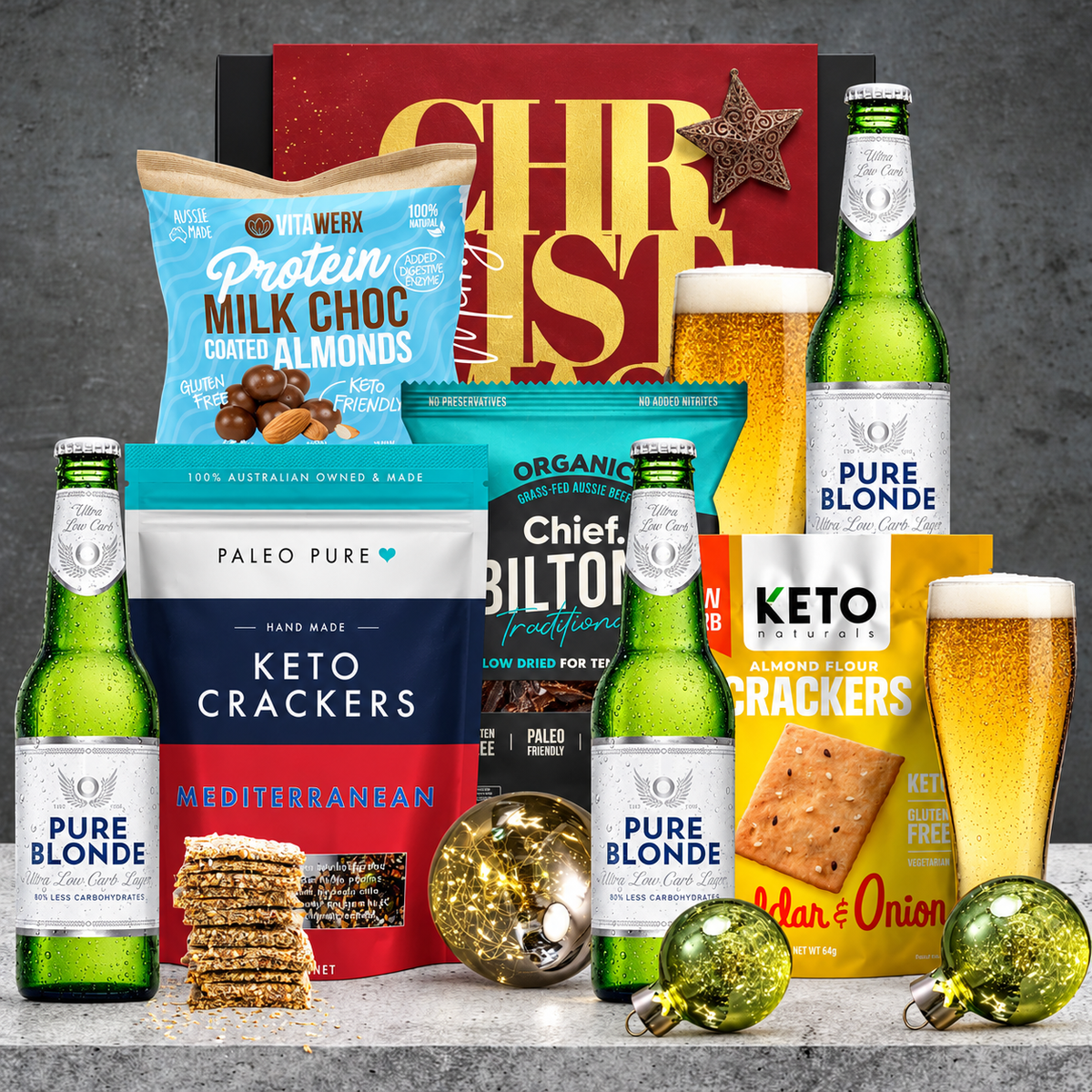 Pure Blonde Christmas Beer Hamper