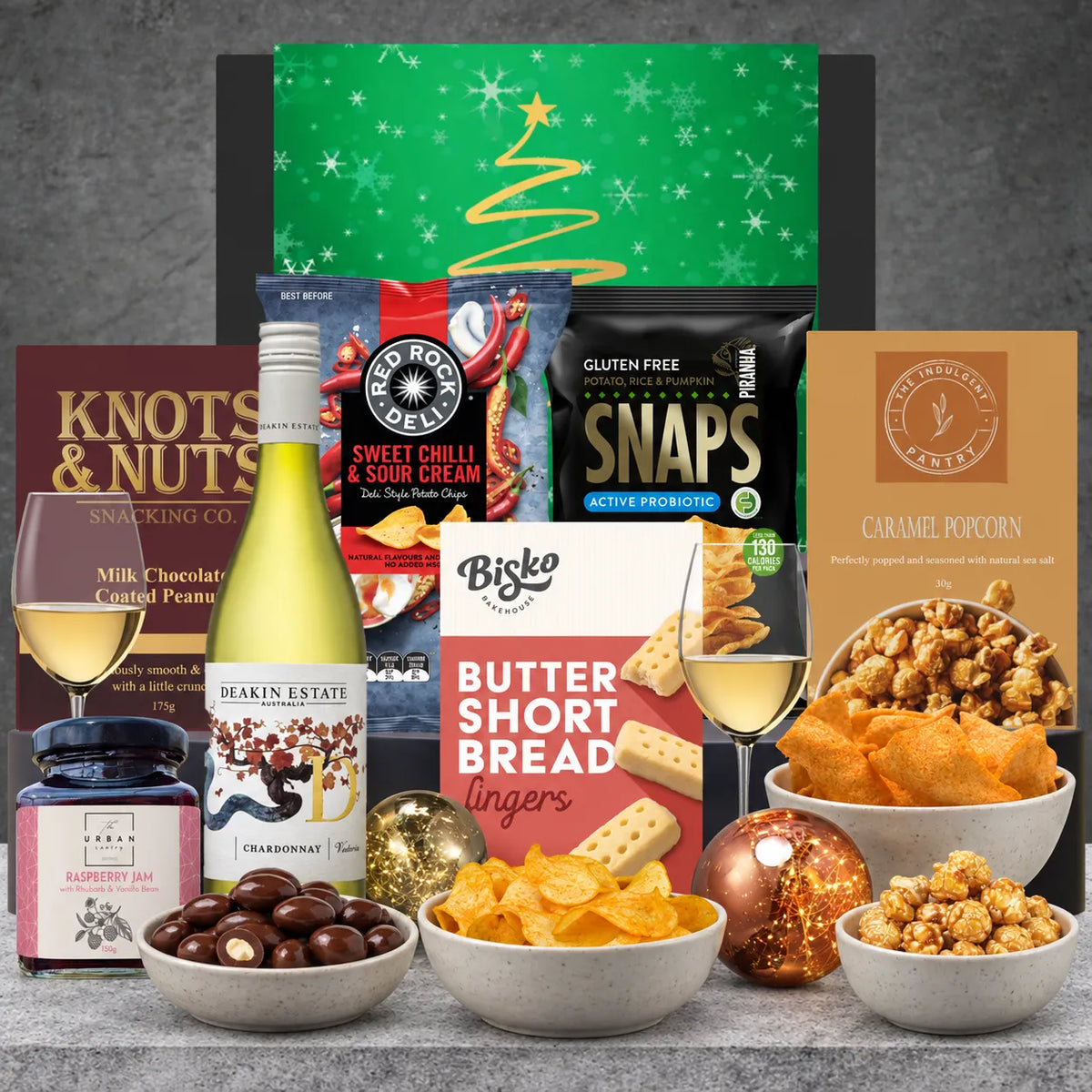 Festive Chardonnay & Holiday Treats