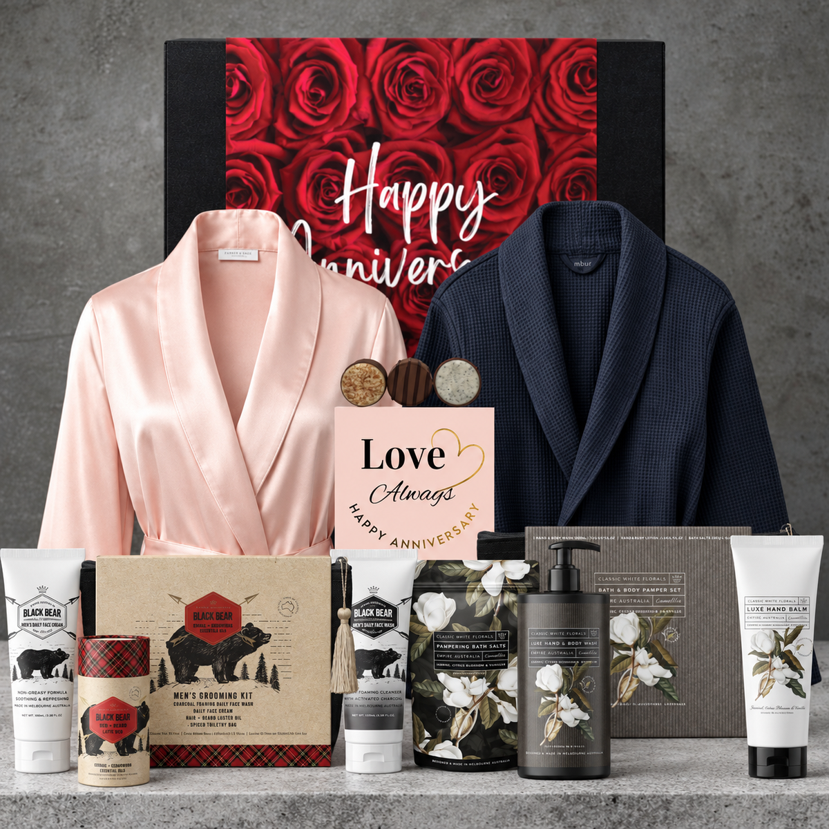 His & Hers Anniversary Pamper Hamper