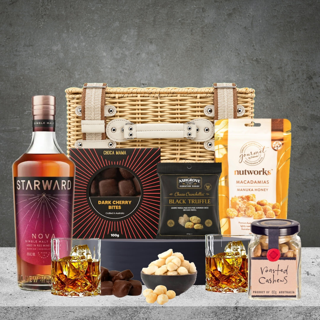 Starward Australian Whisky Hamper Basket