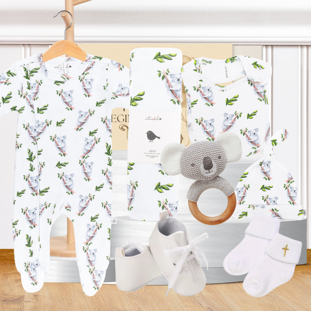 Christening  Baby Koala Gift Hamper