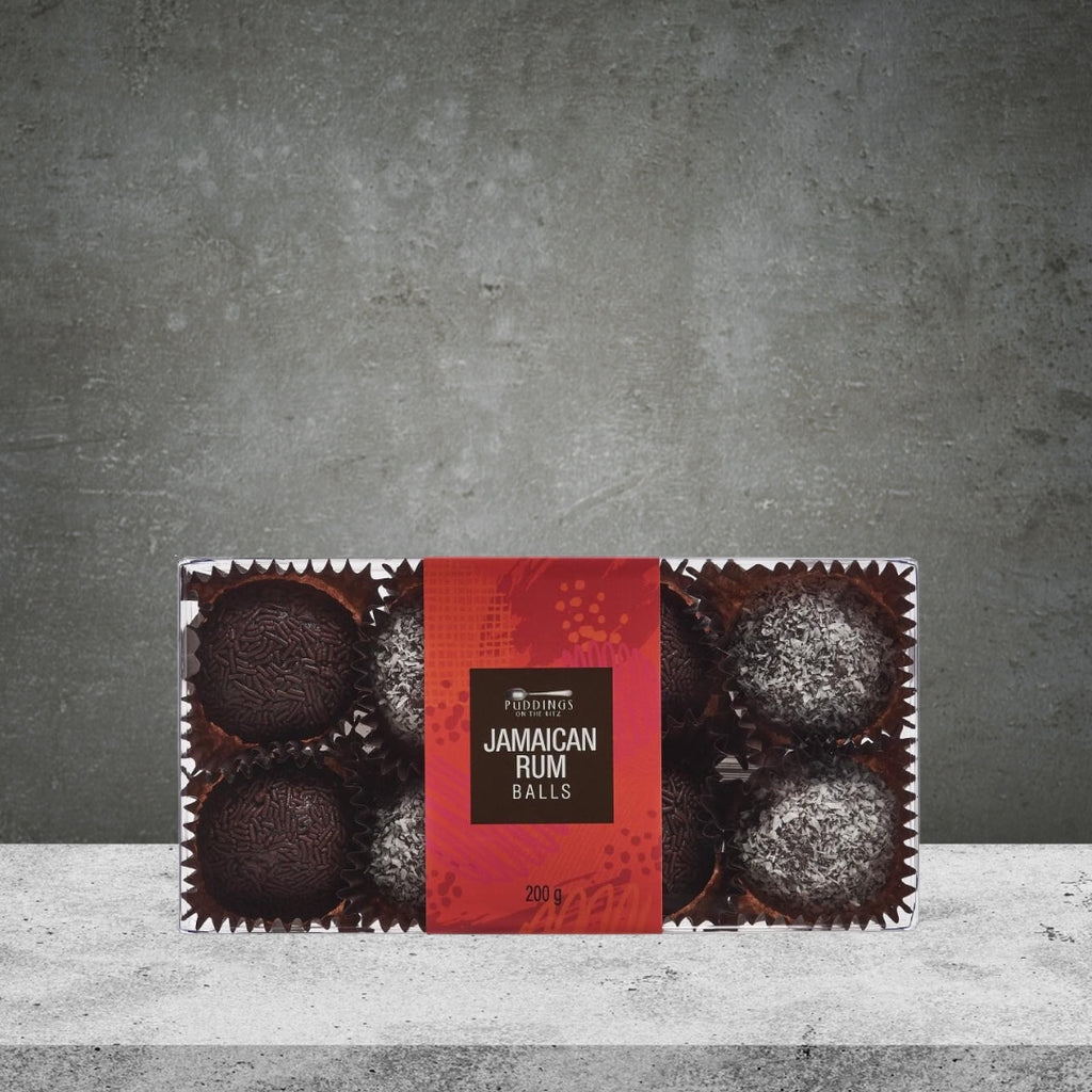 GOURMET MERCHANT  JAMAICAN RUM BALLS 200G