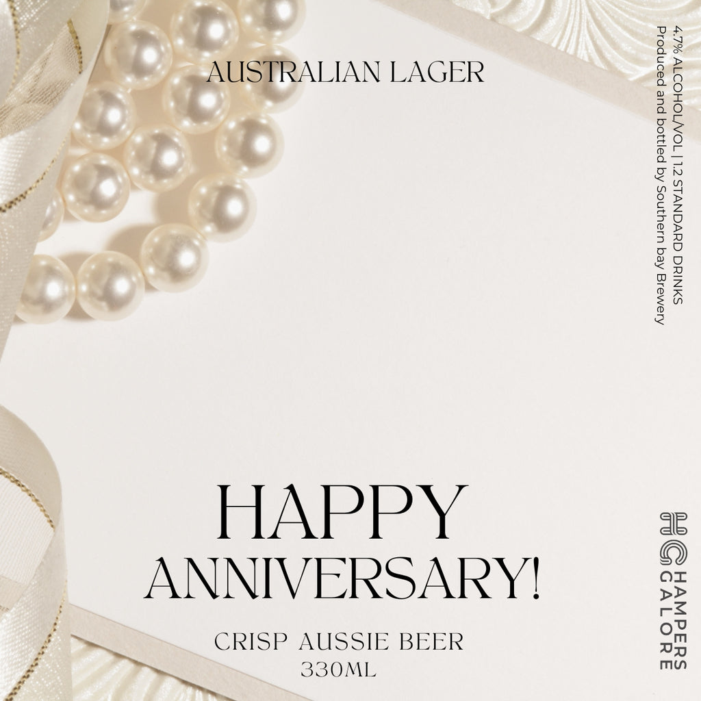 Anniversary Beer Label