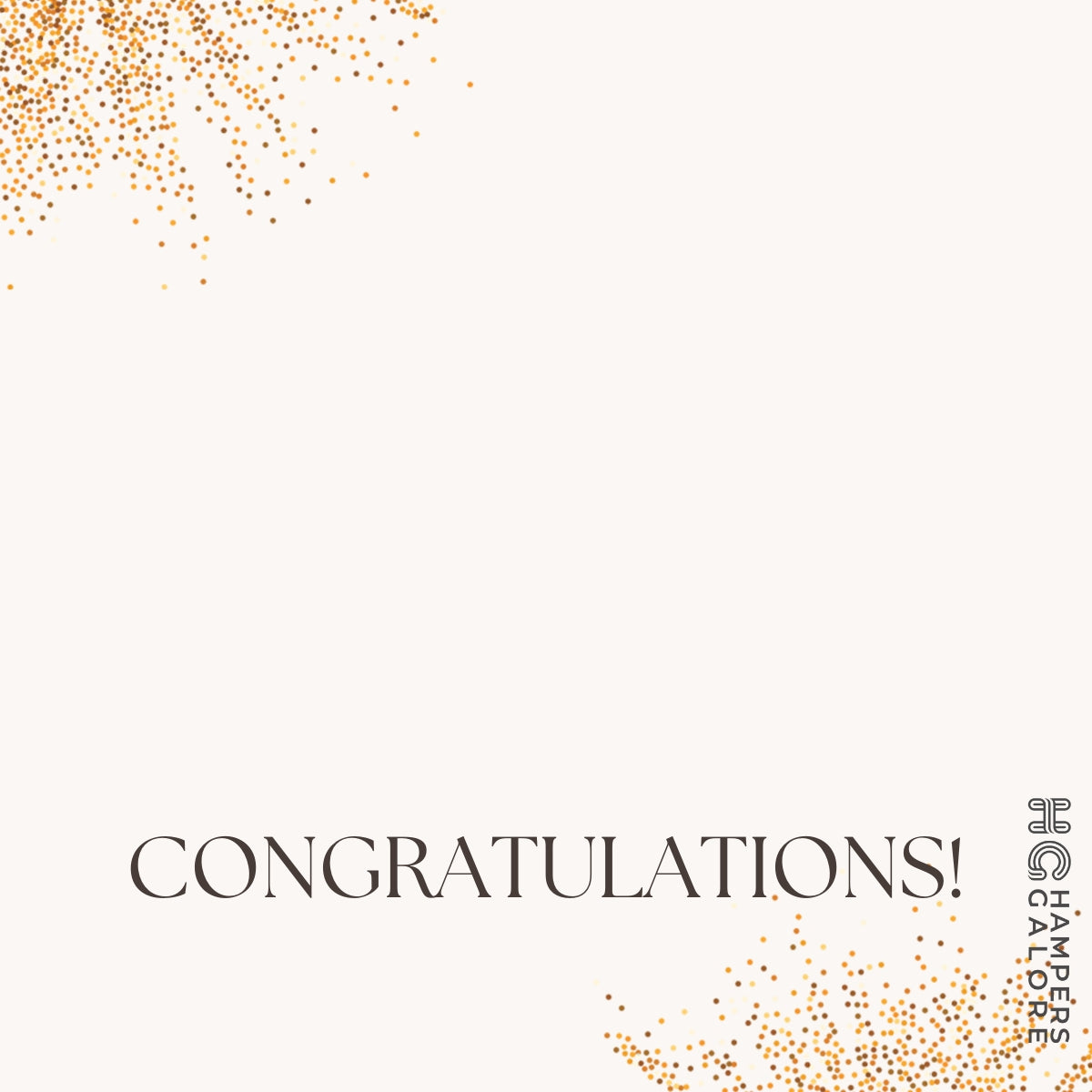 Congratulations Photo Label