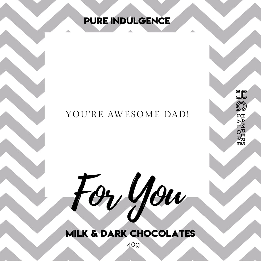 For You Chocolate Label