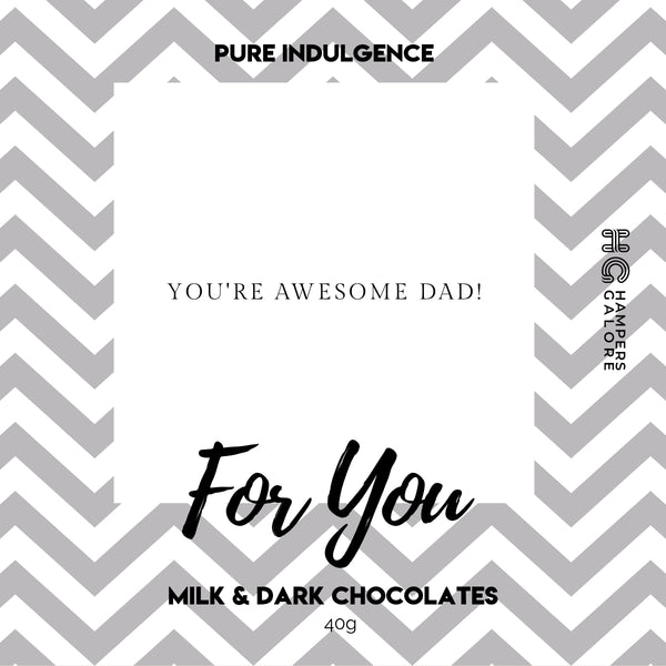 For You Chocolate Label