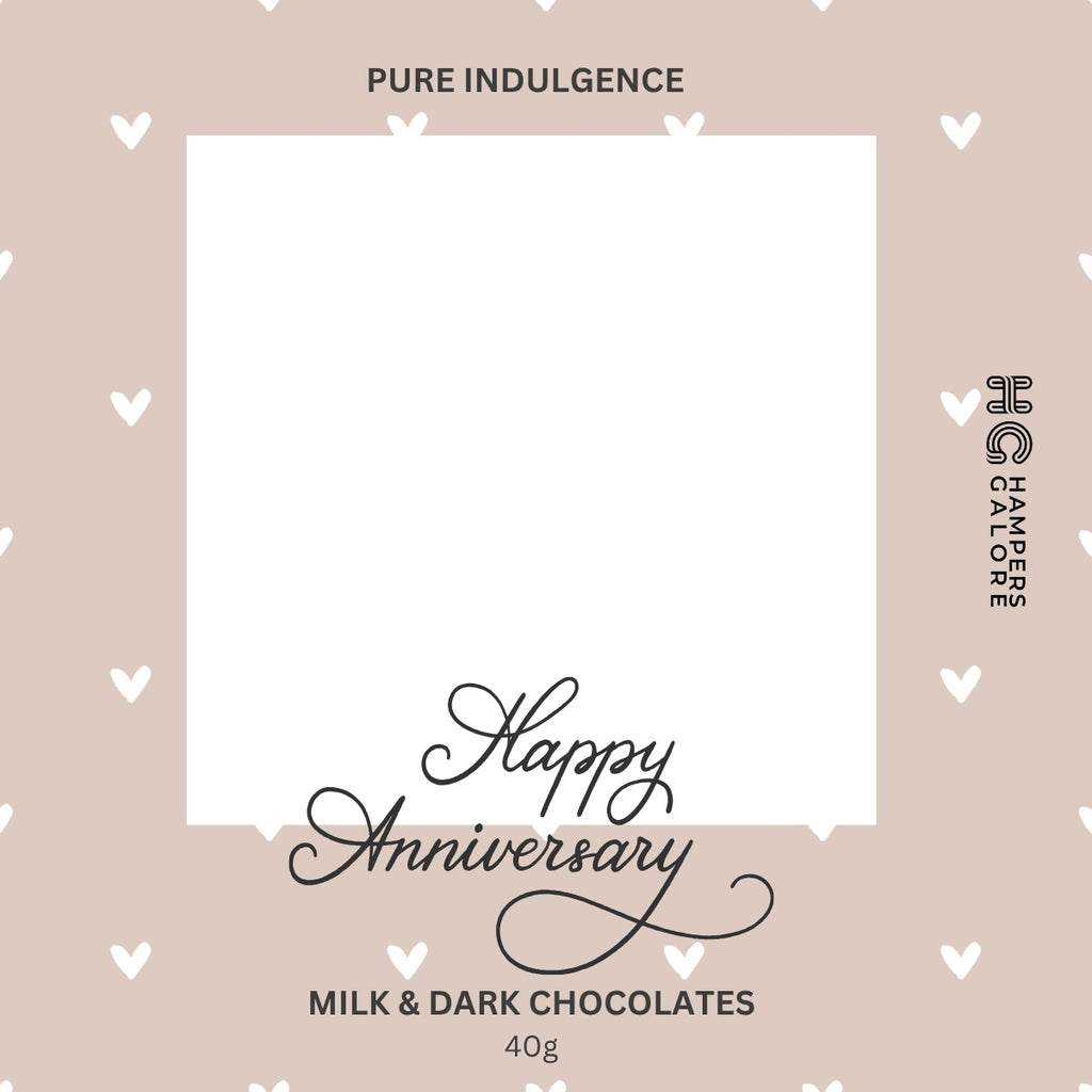 Anniversary Chocolate Label