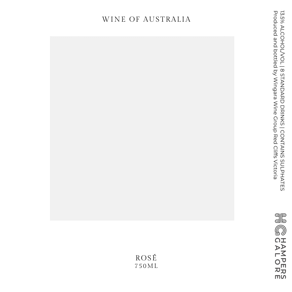 Hollow Rose Wine Label