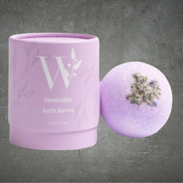 WHEELERS HILL SOAPS LAVENDER BATH BOMB