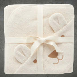 PURE BABY BEAR HOODED TOWEL