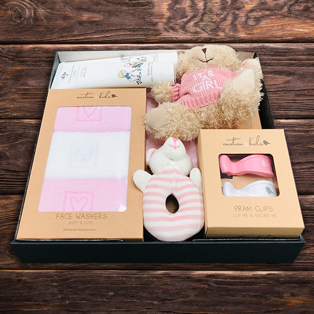 Baby Bathtime Girl Hamper